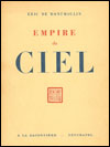 Eric de MONTMOLLI - Empire du ciel